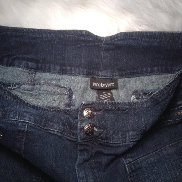 Clearance ☀️LB Jean Skirt Size 24 - Picture 6 of 6